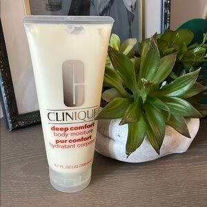 Clinique Deep Comfort Body Moisture Cream NEW 6.7oz